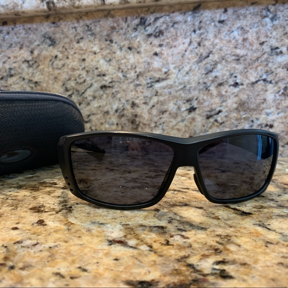 Matte Black Costa Sunglasses
